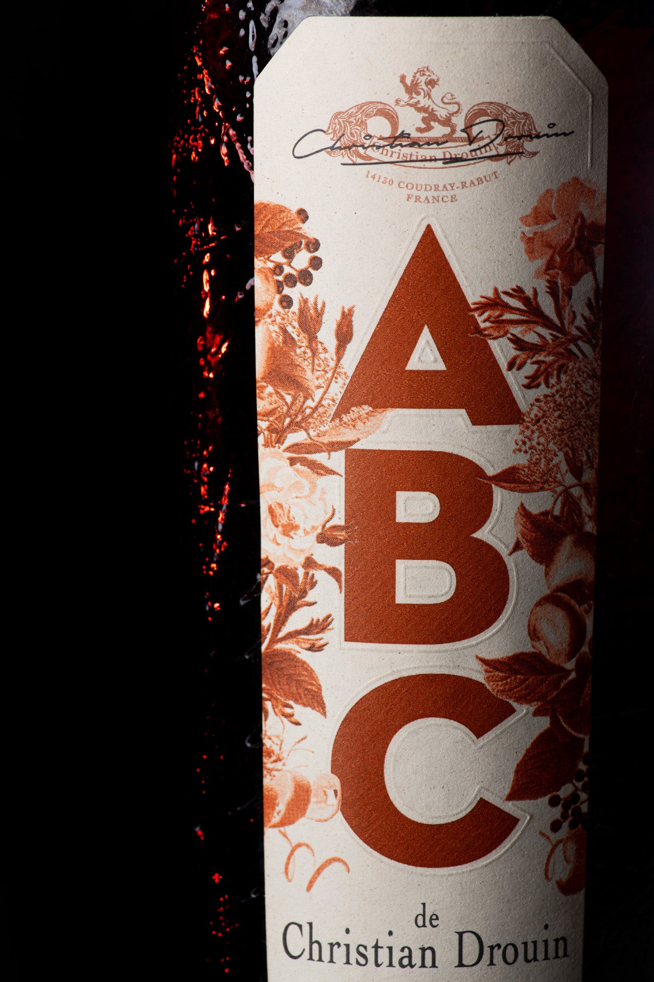 ABC de Christian Drouin Étiquette Bouteille
