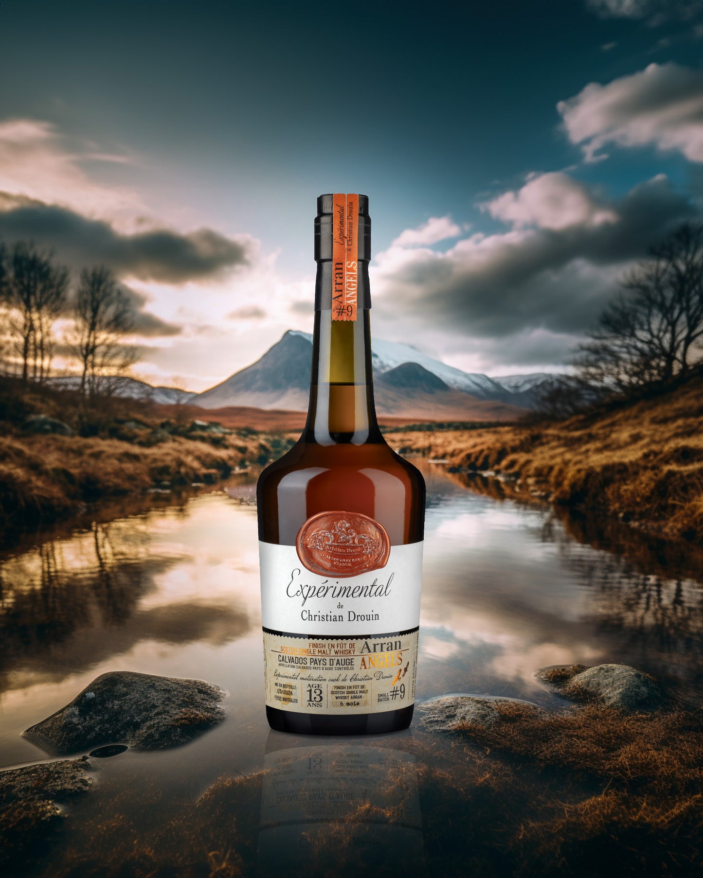 Arran Angels Calvados Pays d'Auge Christian Drouin Experimental Bouteille