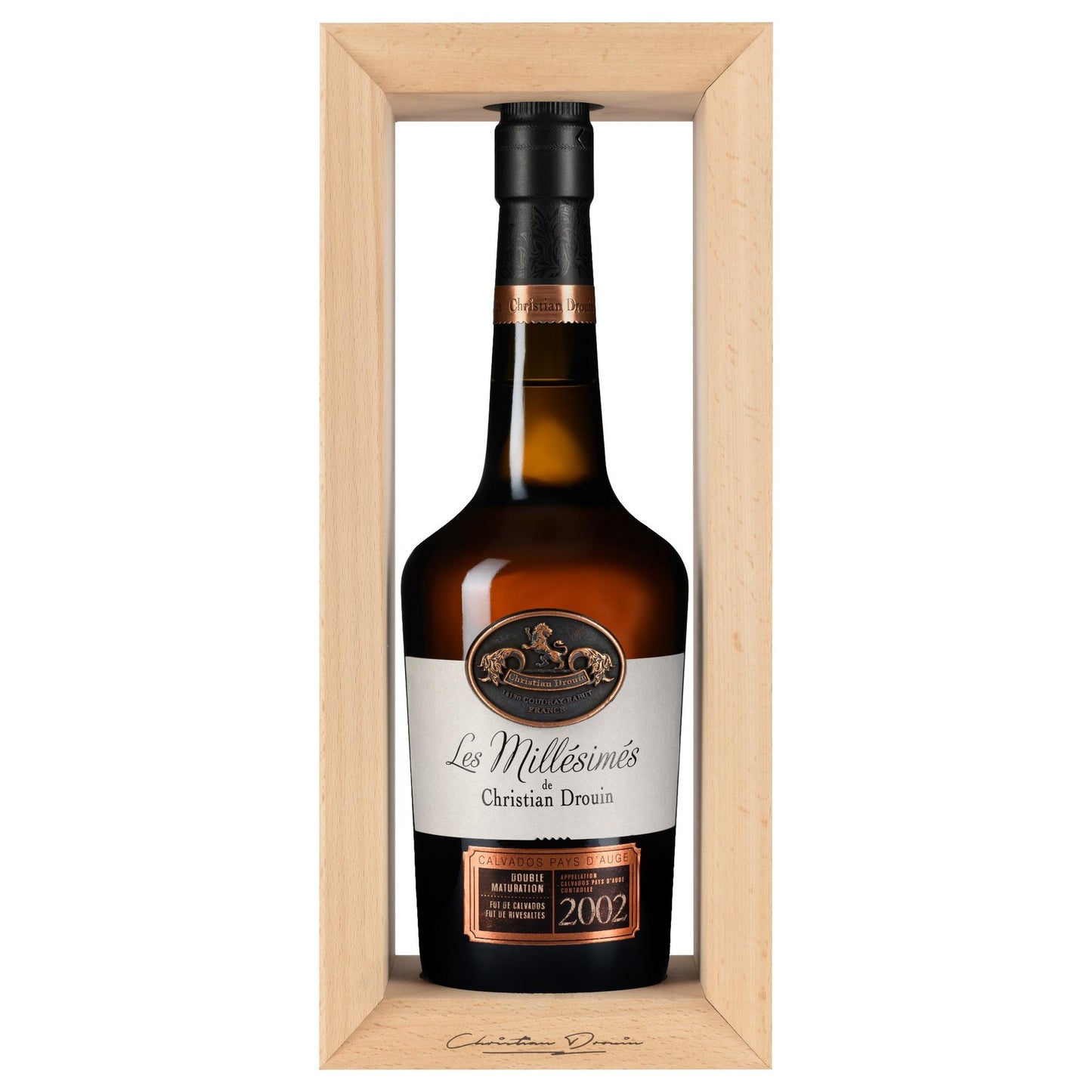 Calvados Pays d'Auge Millésime 2002 - Christian Drouin