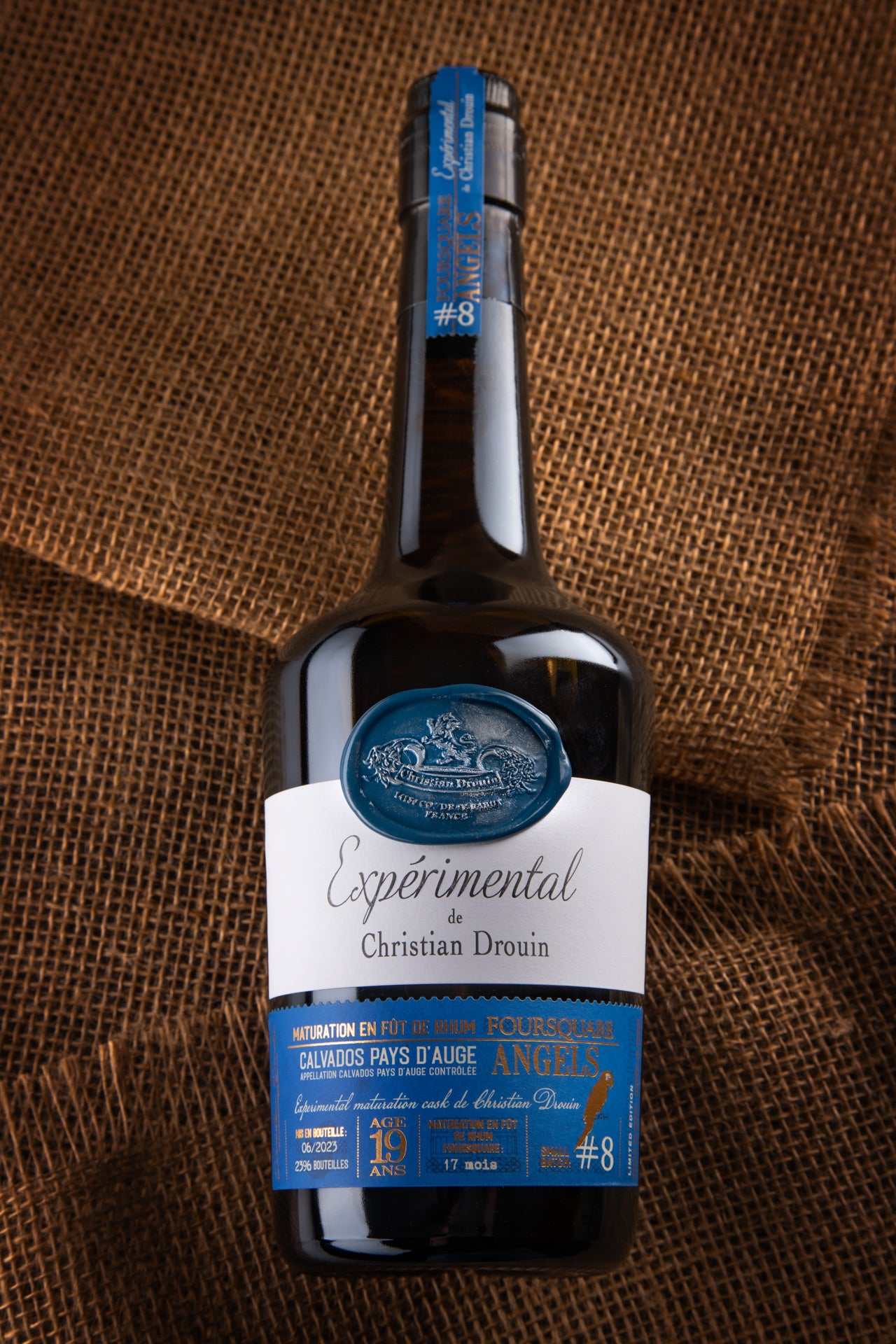 Foursquare Angels Calvados Pays d'Auge Christian Drouin Bouteille Fût de Rhum