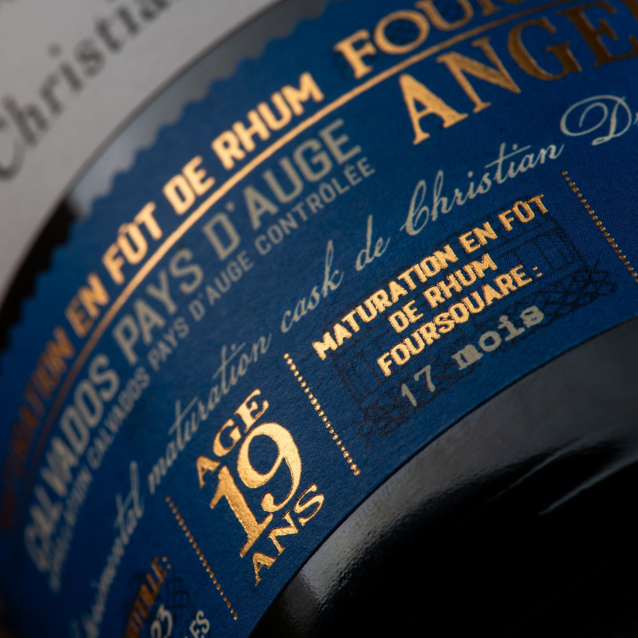 Foursquare Angels Calvados Pays d'Auge Christian Drouin Étiquette