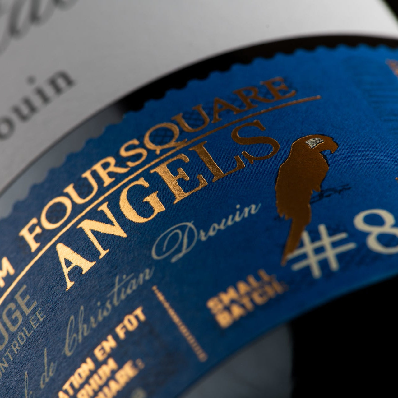 Foursquare Angels Calvados Pays d'Auge Christian Drouin Étiquette Apéritif