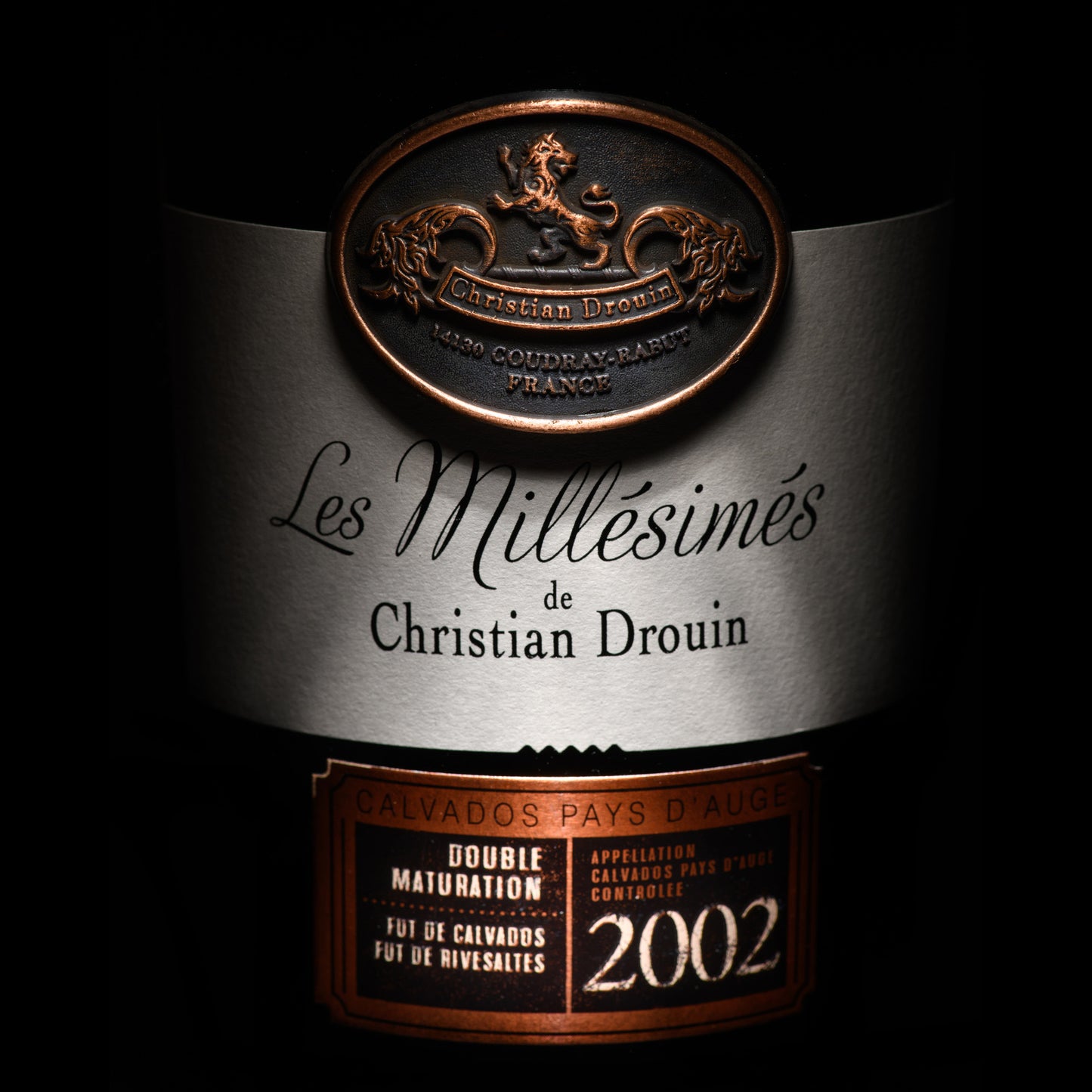 Calvados Pays d'Auge Millésime 2002 - Christian Drouin