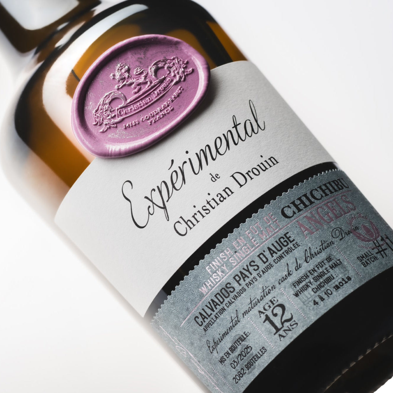Chichibu Angels Calvados Pays d'Auge Christian Drouin Bouteille
