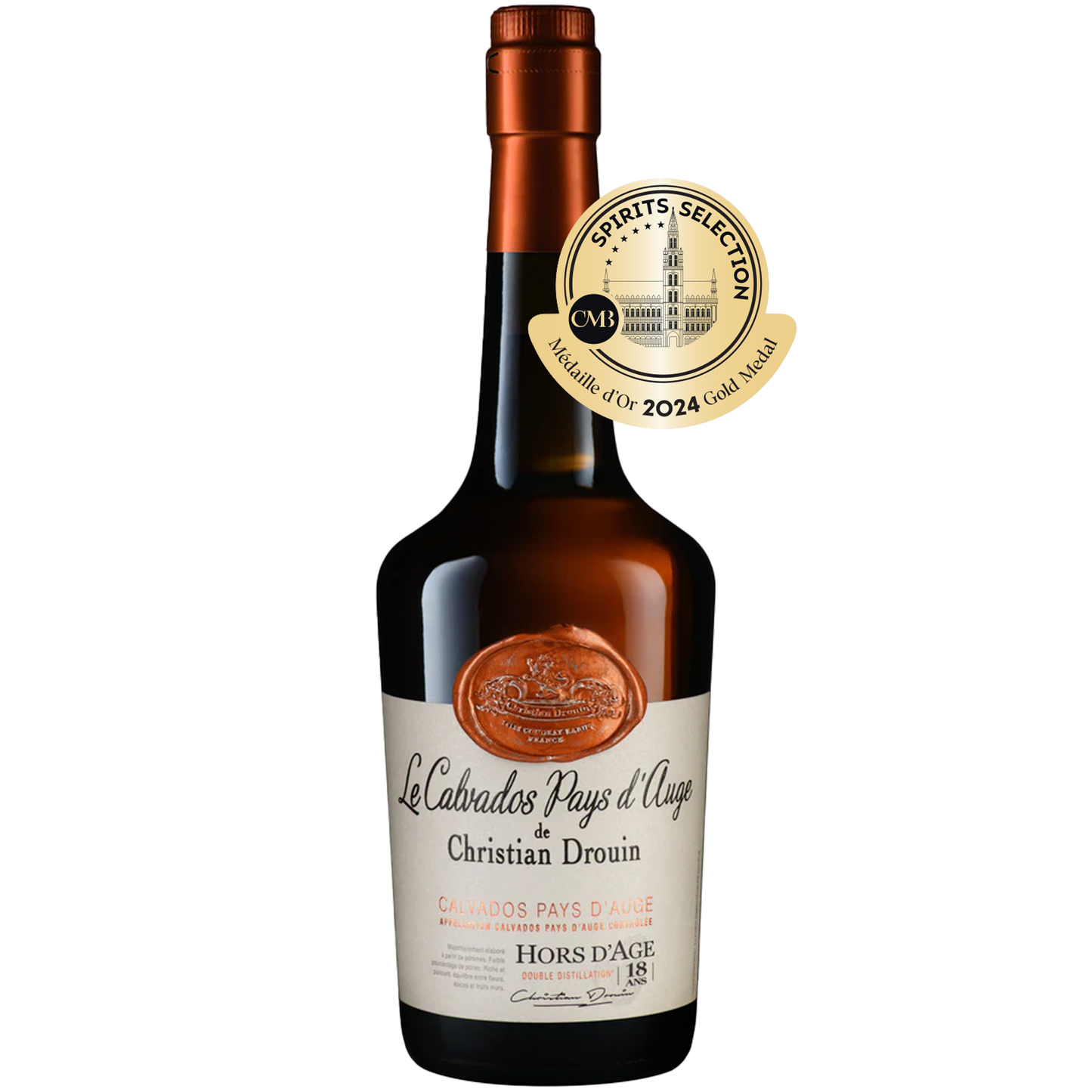 Calvados Hors d'Age Pays d'Auge 18 Ans - Christian Drouin