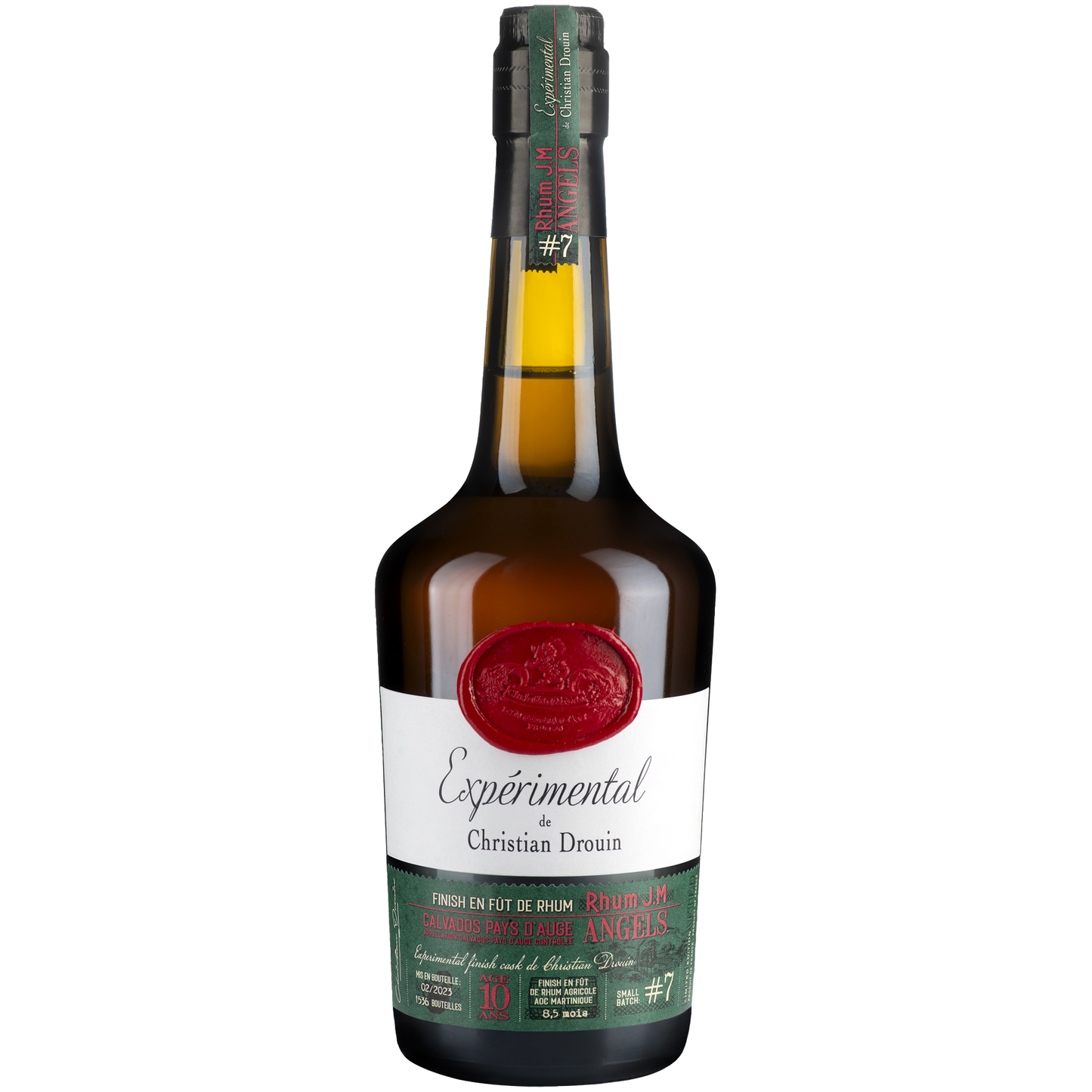 Rhum J.M Angels Calvados Pays d'Auge Christian Drouin