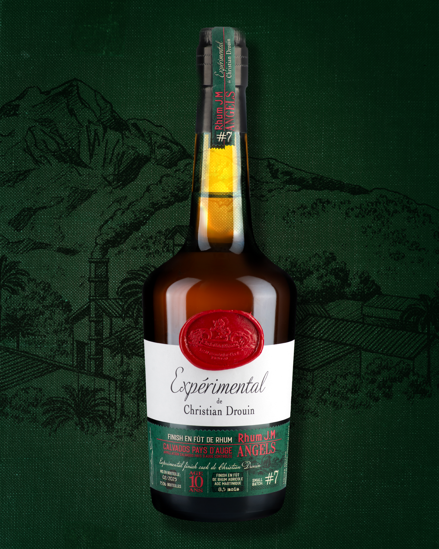 Rhum J.M Angels Calvados Pays d'Auge Christian Drouin Montage