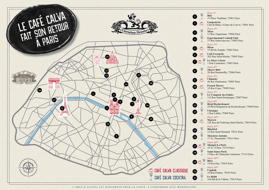 The café-calva is back in Paris!