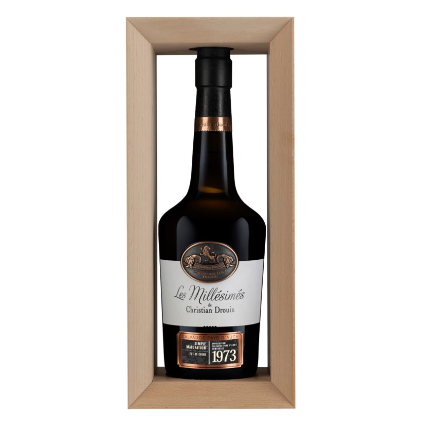 Calvados Pays d'Auge Millésime 1973 Christian Drouin