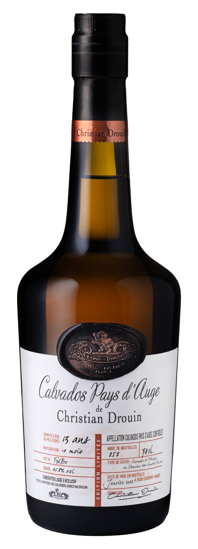 Calvados 13 ans Finish "Domaine des Hautes Glaces"