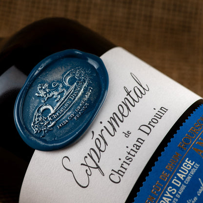 Foursquare Angels Calvados Pays d'Auge Christian Drouin Étiquette Bouteille