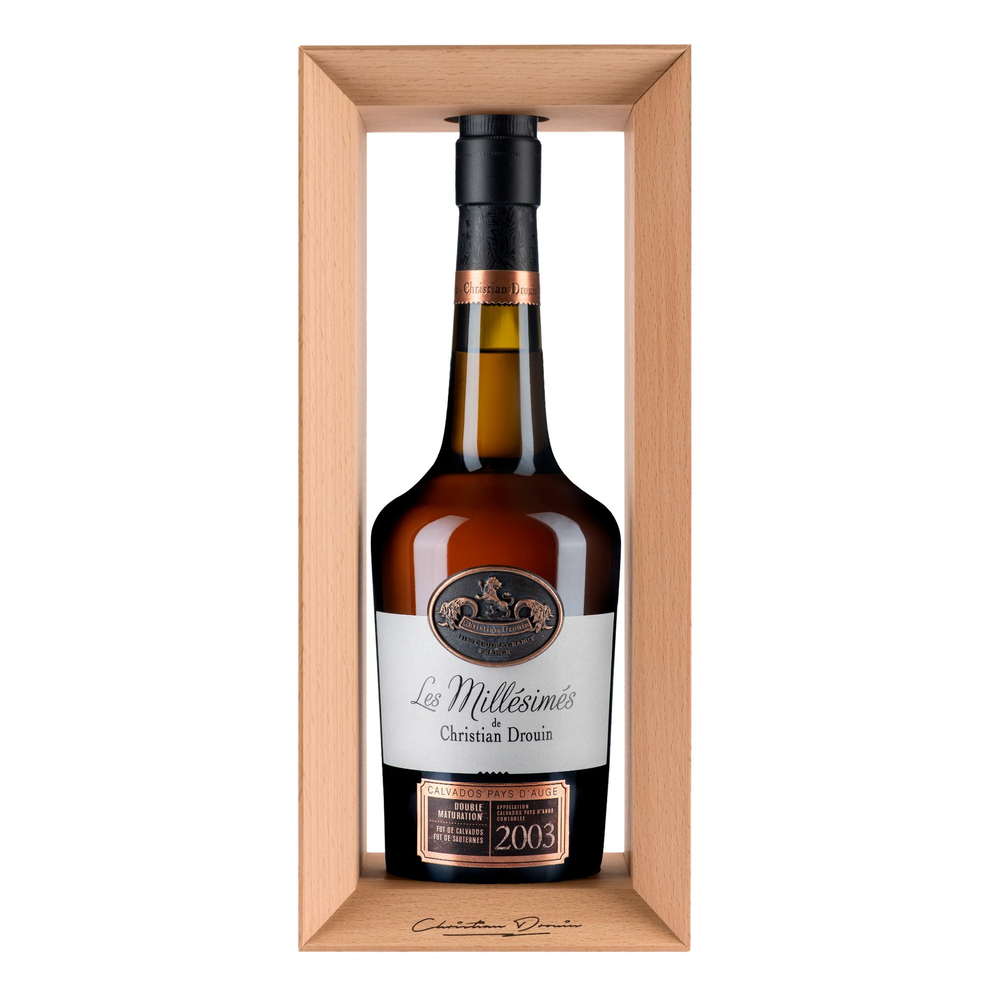 Calvados Pays d'Auge Millésime 2003 - Christian Drouin