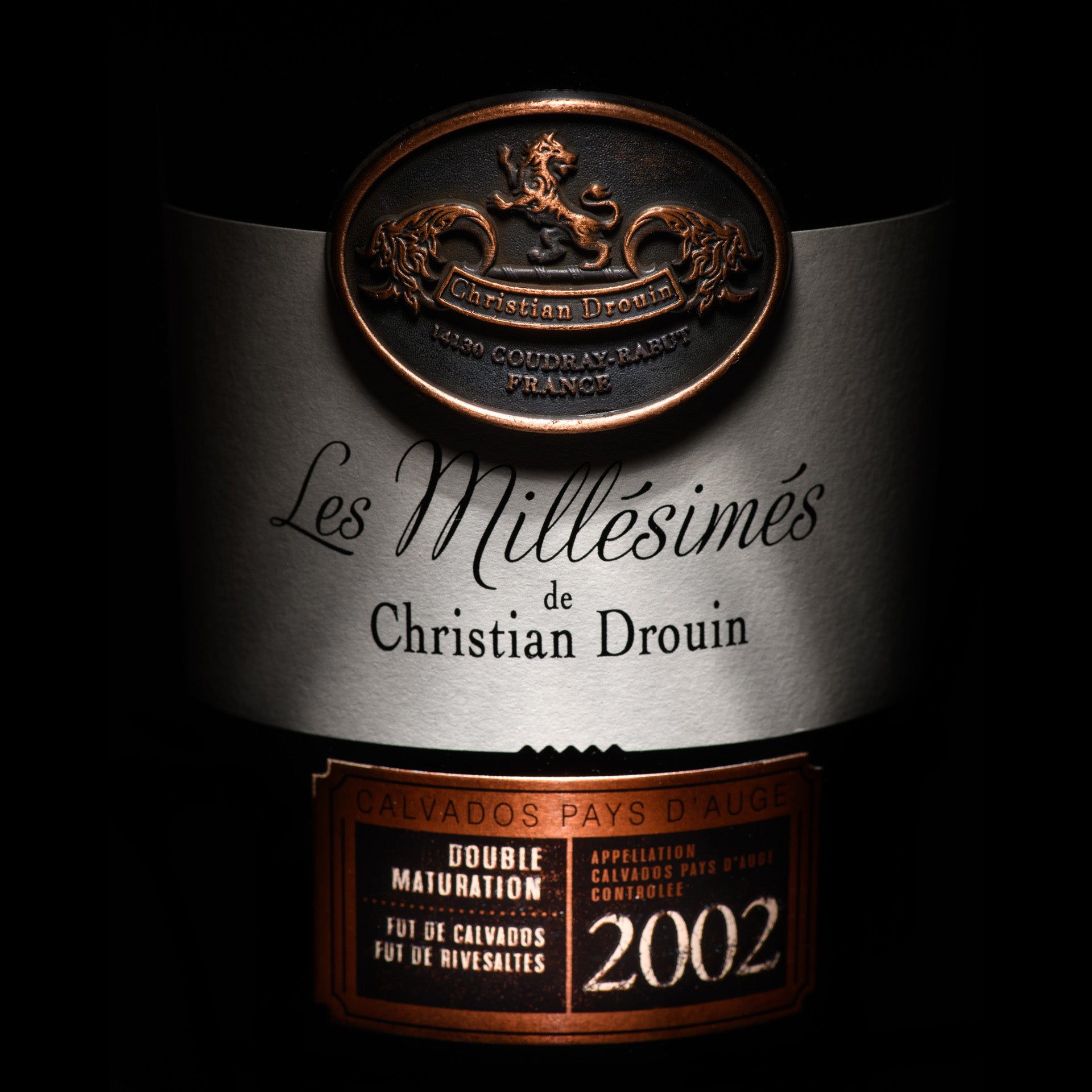 Calvados Pays d'Auge Millésime 2002 - Christian Drouin