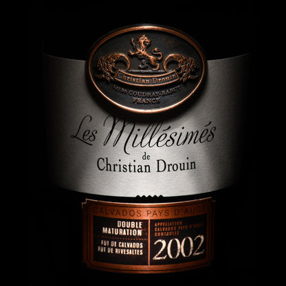 Calvados Pays d'Auge Millésime 2002 - Christian Drouin