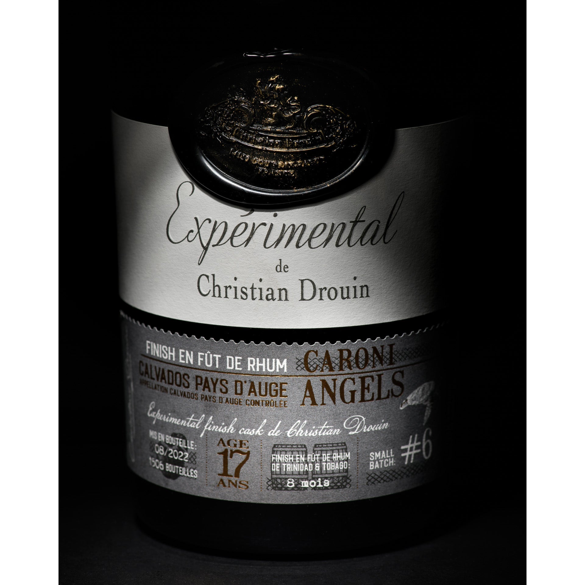 Caroni Angels Calvados Pays d'Auge Christian Drouin Fût de Rhum