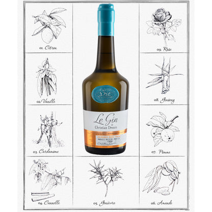 Le Gin Calvados Cask Finish Christian Drouin Montage