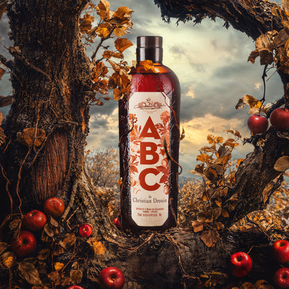 Set of three ABC bottles