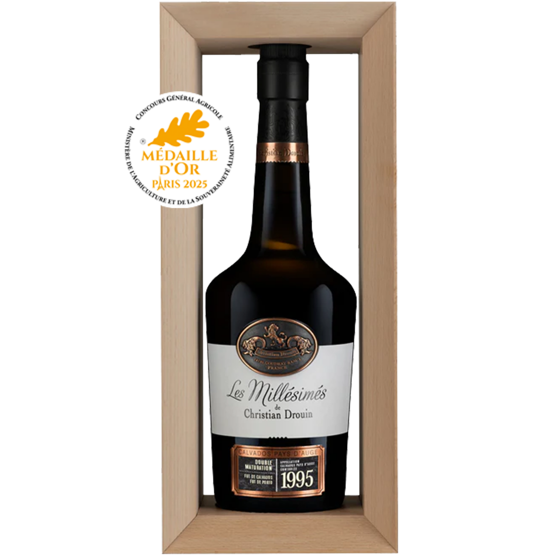 Calvados Vintage 1995 - Christian Drouin Artisan Distillery