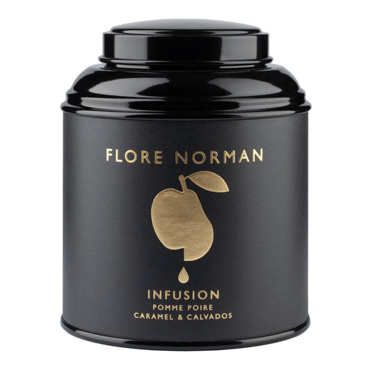 Infusion aux Pommes, aux Poires, au Caramel et au Calvados "Pays d'Auge" 100g - Christian Drouin