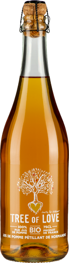6 x Jus de pomme pétillant Tree of Love - Christian Drouin