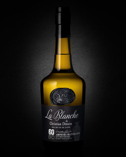 La Blanche Bio Amphora Eau de vie de cidre Christian Drouin Arômes