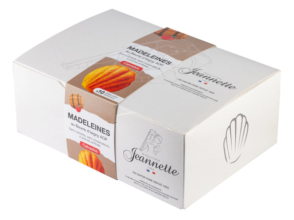 Madeleines au Calvados et au beurre d'Isigny AOP 250g - Christian Drouin