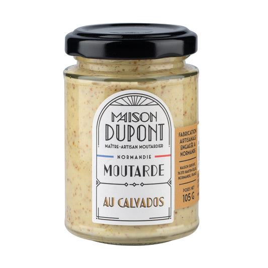 Moutarde au Calvados Christian Drouin 105g - Maison Dupont - Christian Drouin