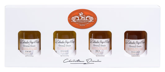 Coffret de dégustation mignonettes 5cl - Christian Drouin