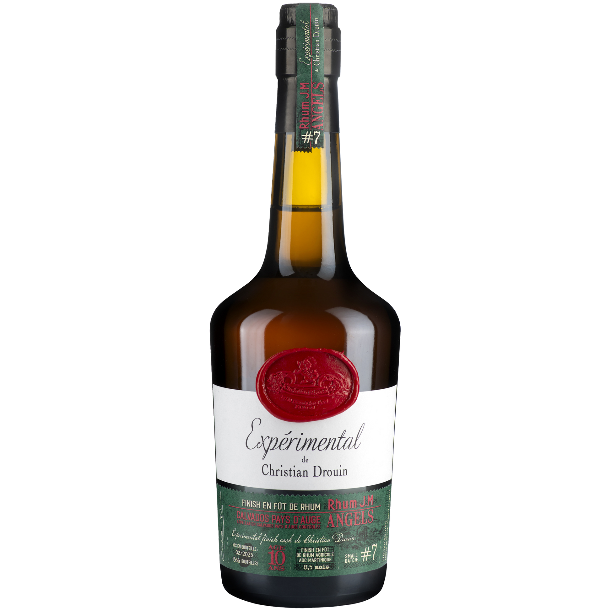 Rhum J.M Angels Calvados Pays d'Auge Christian Drouin