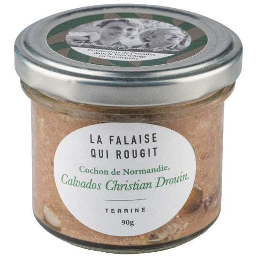 Terrine de cochon de Normandie au Calvados Christian Drouin 90g - Christian Drouin
