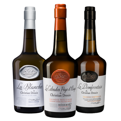 Trio découverte du fruit du Calvados Christian Drouin