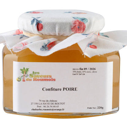 Confiture Poire 220g - Christian Drouin