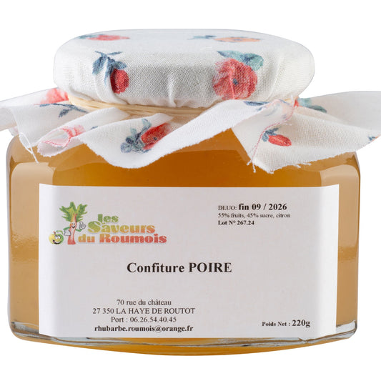 Confiture Poire 220g - Christian Drouin