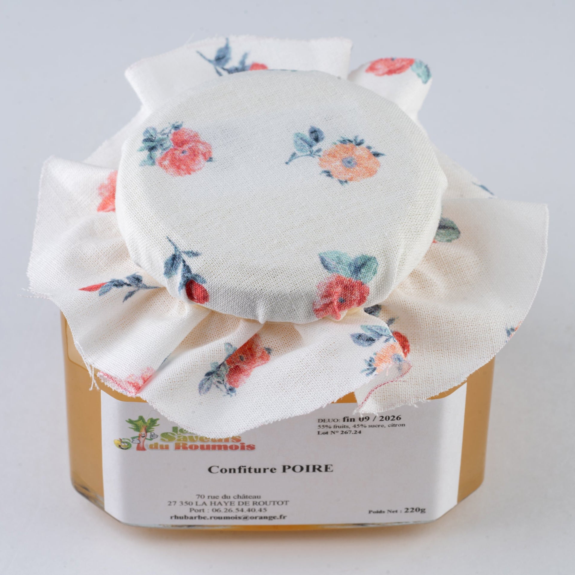 Confiture Poire 220g - Christian Drouin
