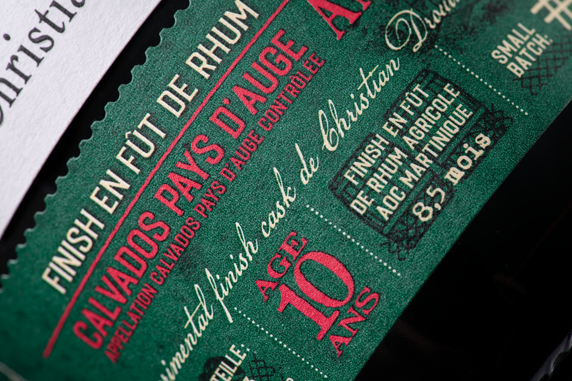 Rhum J.M Angels Calvados Pays d'Auge Christian Drouin Fût de Rhum