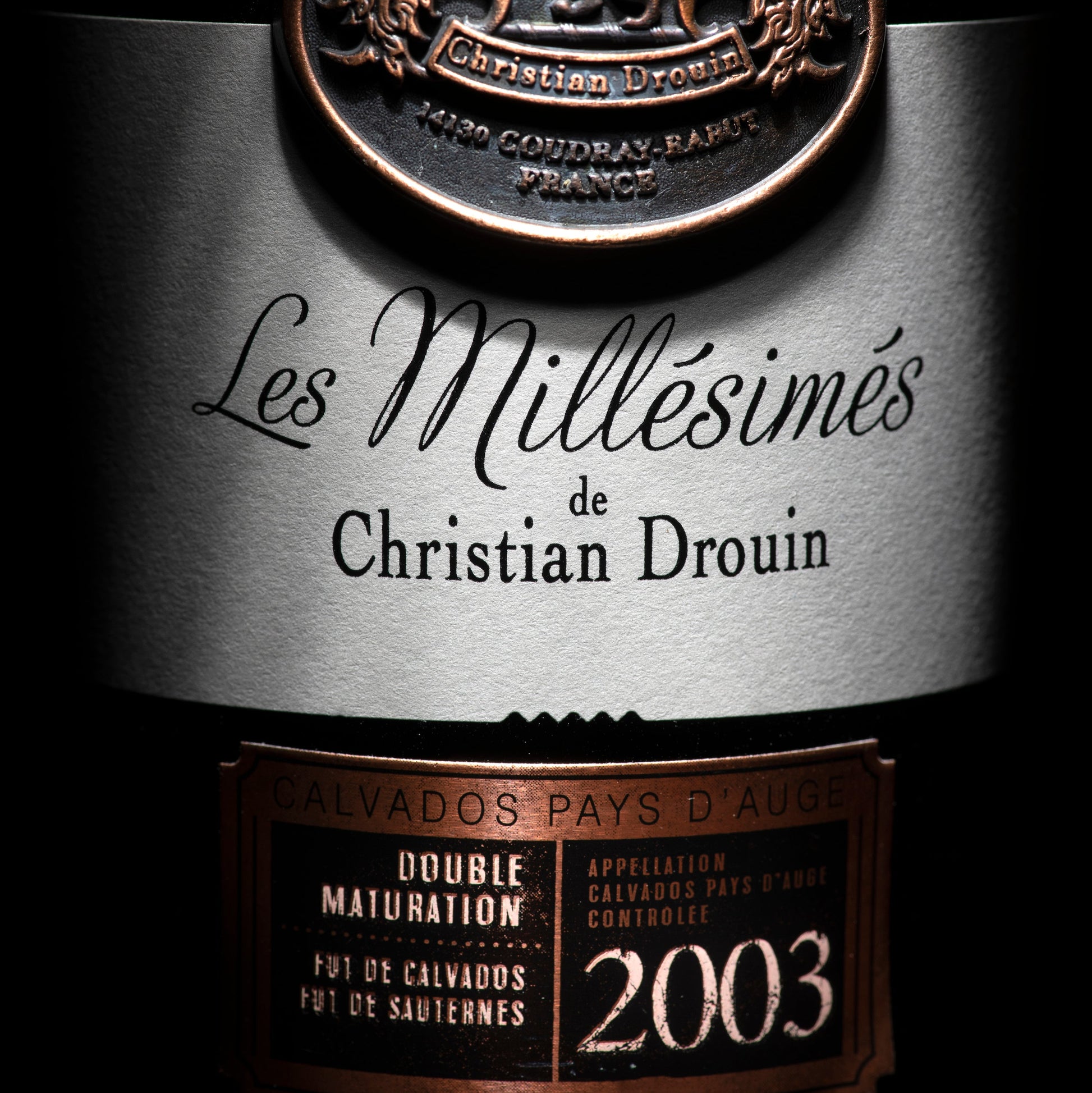Calvados Pays d'Auge Millésime 2003 - Christian Drouin